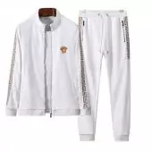 2019 new style fashion versace tracksuit sweat suits hommes vs0073 blanc